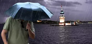 İstanbul’u sağanak vurdu İstiklal sular altında kaldı, Vatan’da yol çöktü