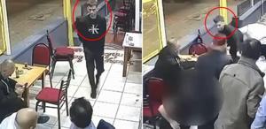 Belindeki silahı çıkartıp çay ocağında oturan adamı vurdu