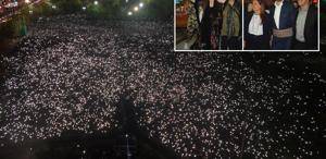 Belediye eş başkanları Koma Amed konserinde halay çekti