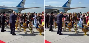 Trump, Malezya’da uçaktan iner inmez dansa başladı