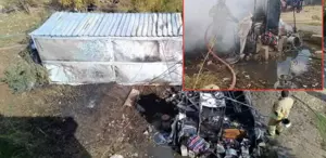 Yangın faciası 1 yaşındaki bebek hayatını kaybetti