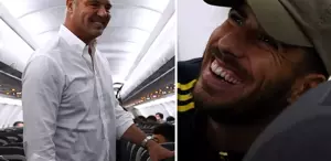 Sadettin Saran takım uçağında Asensio ile arasında geçen diyaloğa beğeni yağıyor