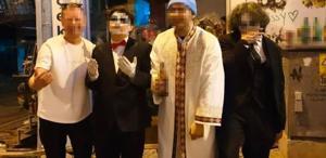 Üstünde imam cübbesi, elinde alkol şişesi Tepkilerin odağındaki genç serbest bırakıldı