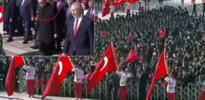 Anıtkabir’de ’’Her yer Tayyip, her yer Erdoğan’’ sloganları atıldı