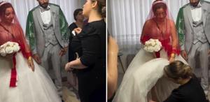 Gelinin annesinden damada soğuk duş Kızının eteğini kaldırıp...