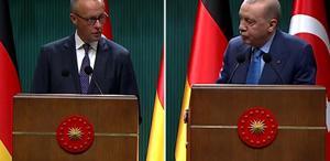 Almanya Başbakanı’nın sözleri Cumhurbaşkanı Erdoğan’ı kızdırdı: Bunu görmüyor musun