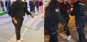 Sokağı birbirine kattı: Lan öldürsene abi beni, silahın yok mu