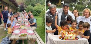 Türkiye’yi sarsan faciada can veren minik Doğa, Grand Kartal Otel sahipleriyle aynı karede