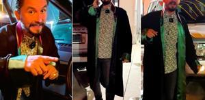 Avukat cübbesiyle kamera karşısına geçen galericinin başı dertte