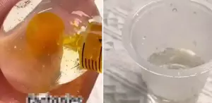 Bu da sahte yumurta Yapılan hile ağızları açık bıraktı