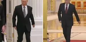 Putin sağ kolunu neden hiç oynatmıyor Ortaya atılan iddia ilginç