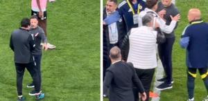 Beşiktaş-Fenerbahçe derbisinde maçın sonuna damga vuran tartışma