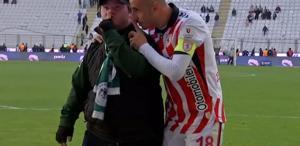 Samsunspor’un kaptanı Zeki Yavru’dan alkışlanacak hareket