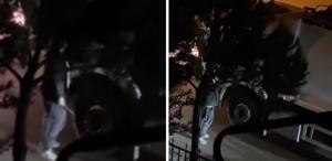 Küfürler savurdu, levyeyle saldırdı O anlar kameralarda