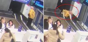 Bir anlık dalgınlık canından edecekti Bavul yerine yolcu gören görevliler şoke oldu