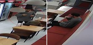 Mide bulandıran anlar Çiğ köfte dükkanında sipariş ettiği dürüme sakal kılı koydu