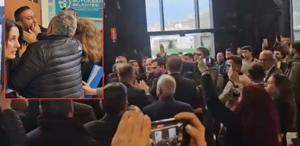 Meclis toplantısında yumruklar konuştu, küfürler havada uçuştu