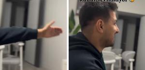 Gördüğü manzarayı “Eşim beni görünce bu kadar sevinmiyor“ notuyla paylaştı