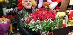 Çiçekçilerde 14 Şubat mesaisi Bir buket 7 bin TL
