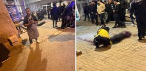 Eşini sokak ortasında öldürüp intihar etti