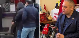 Keçiören’de ilginç istifa kutlaması: Adak lokması dağıtıldı