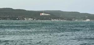 Çanakkale’de fırtına nedeniyle boğaz trafiği kapandı