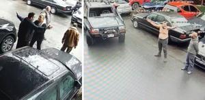 Biri tehdit edip soyundu, diğeri eşine siper olup silaha meydan okudu: Aldatıyorsa beni aldatıyor