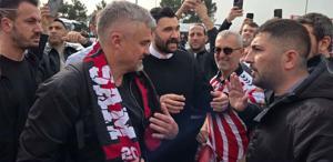 Sessiz sedasız Samsun’a gelen Thomas Reis şampiyonlar gibi uğurlandı