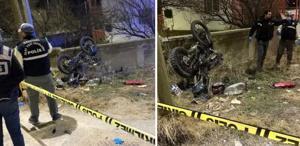 Motosiklet otomobille kafa kafaya çarpıştı Bilanço ağır