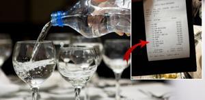 3 şişe sudan alınan ücrete bakın Bakanlık hemen cezayı kesti