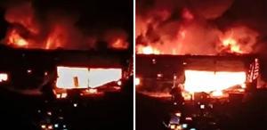 Alev alev yandı Korkutan yangında hasar büyük