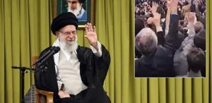 Görüntü İran’dan Onlarca kişi Hamaney için Türkçe slogan attı