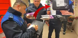 Ramazan öncesi zincir markette skandal görüntü
