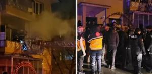 Gece yarısı korkutan yangın 3’ü çocuk 8 kişi yaralandı