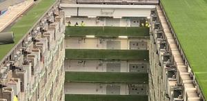 44 milyon euroya mal edilen altyapı olay oldu