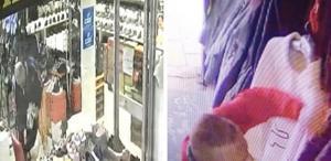 Bu kadarına da pes Kışlık kombinini hırsızlıkla yaptı