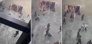 Çetenin gözü döndü Havalimanını böyle bastılar