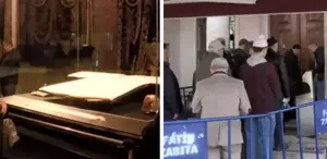 Fatih’te bulunan Hırka-i Şerif ziyarete açıldı