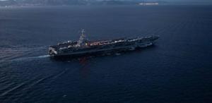 ABD’nin dev uçak gemisi Türkiye’nin yanı başında