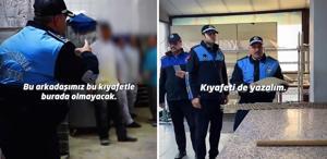 Fırına denetime giden zabıta ekiplerini şaşırtan manzara: Bu kıyafetle olmaz