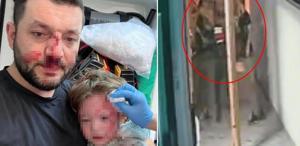 Yalova’da baba ile 14 aylık bebeğinin darbedildiği görüntüler ortaya çıktı