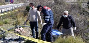 Bahçe sulamaya giden çiftçiler korkunç manzarayla karşılaştı