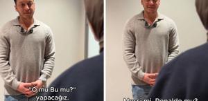 Mesut Özil, ’’Ronaldo mu Messi mi’’ sorusuna verdiği cevapla alkış topladı