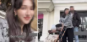 Eşi ve çocuğuyla fotoğraf paylaşan kadının düştüğü nota büyük tepki var