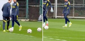 Fenerbahçe’nin, Galatasaray’dan transfer ettiği Çağrı Hakan Balta ilk idmanına çıktı