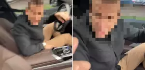 Yenidoğan bebekli aileye silah çekti