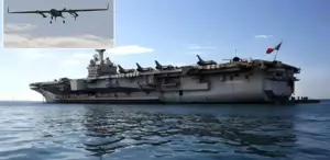 Kuzeyde gerilim bir anda yükseldi Rusya İHA’sına hemen müdahale ettiler