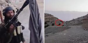 Savaş sırasında bomba görüntü O anları cep telefonuyla kaydettiler