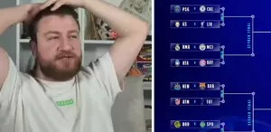 Galatasaray’ın Liverpool ile eşleştiğini görünce canlı yayında orucunu bozdu