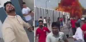 6 ülke hedef oldu İşte İran füzesinin Katar’a düştüğü an